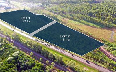 Wishart Estate Aerial View of Lots